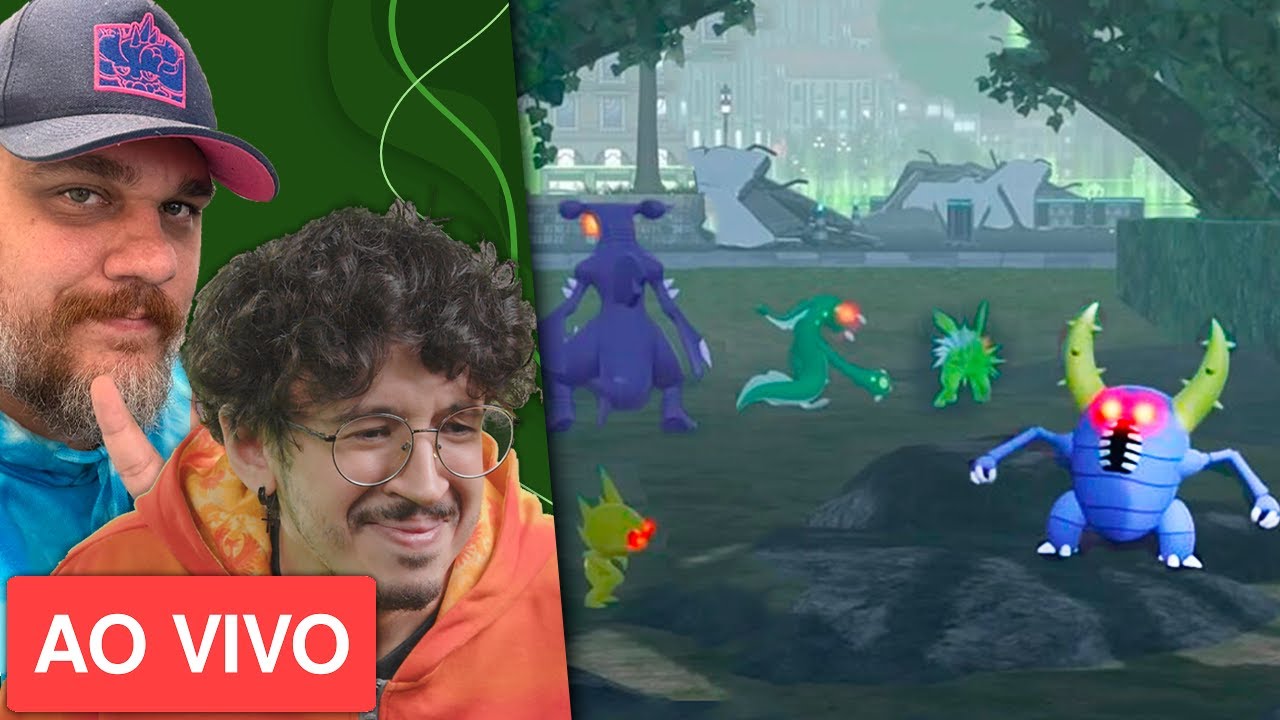 Correndo atrás de SHINY pra BATALHA! com @LeeGengar