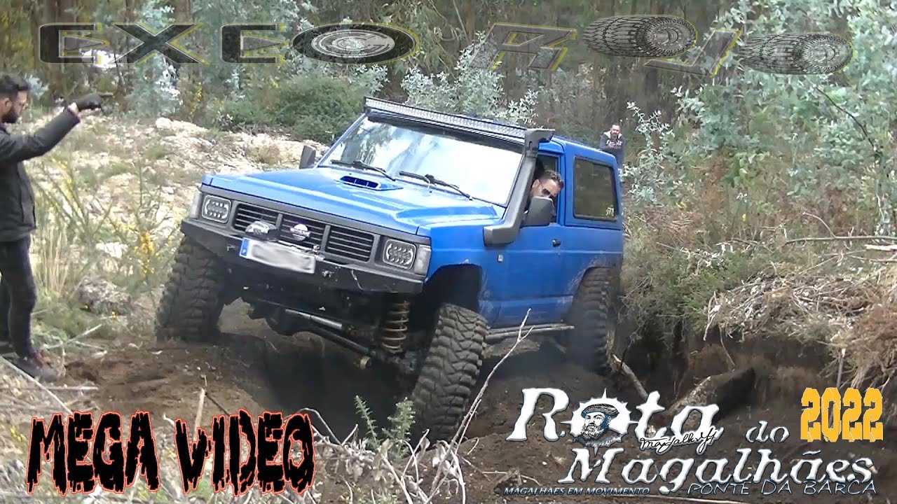 1 маршрут 4x4 магеллан в движении 2022 понте да барка португалия арвиза мега вездеход видео