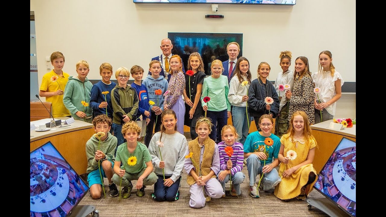 Eerste bijeenkomst kinderraad Gooise Meren 2024-2025