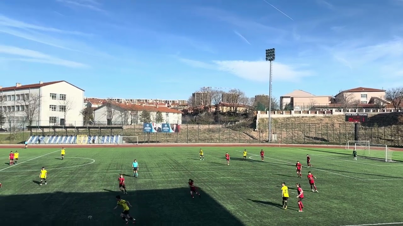 Ankaspor- Hüseyingazi U15 1.devre
