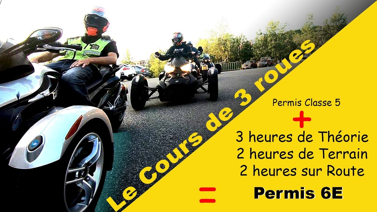 Le Cours de 3 Roues (Spyder) 1ere partie