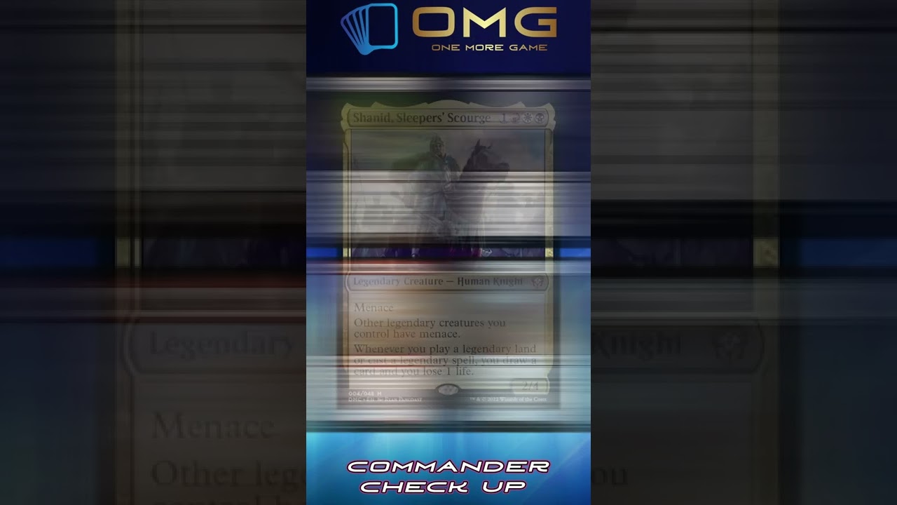 Shanid, Sleepers' Scourge Commander Quick Take || One More Game MTG