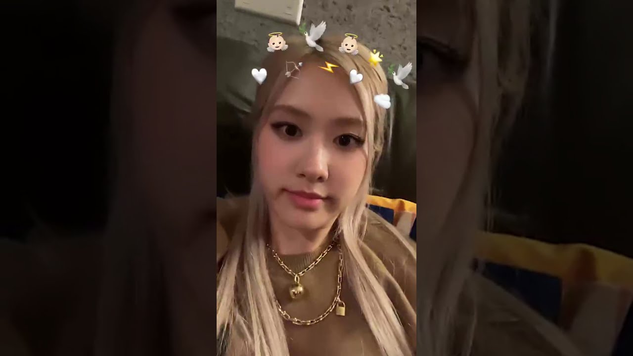 210131 블랙핑크 로제 인스타 라이브 BLACKPINK Rosé Instagram Live #1