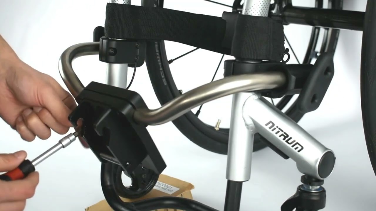 Empulse F35 - Adapting to a wheelchair - Pull device for wheelchairs