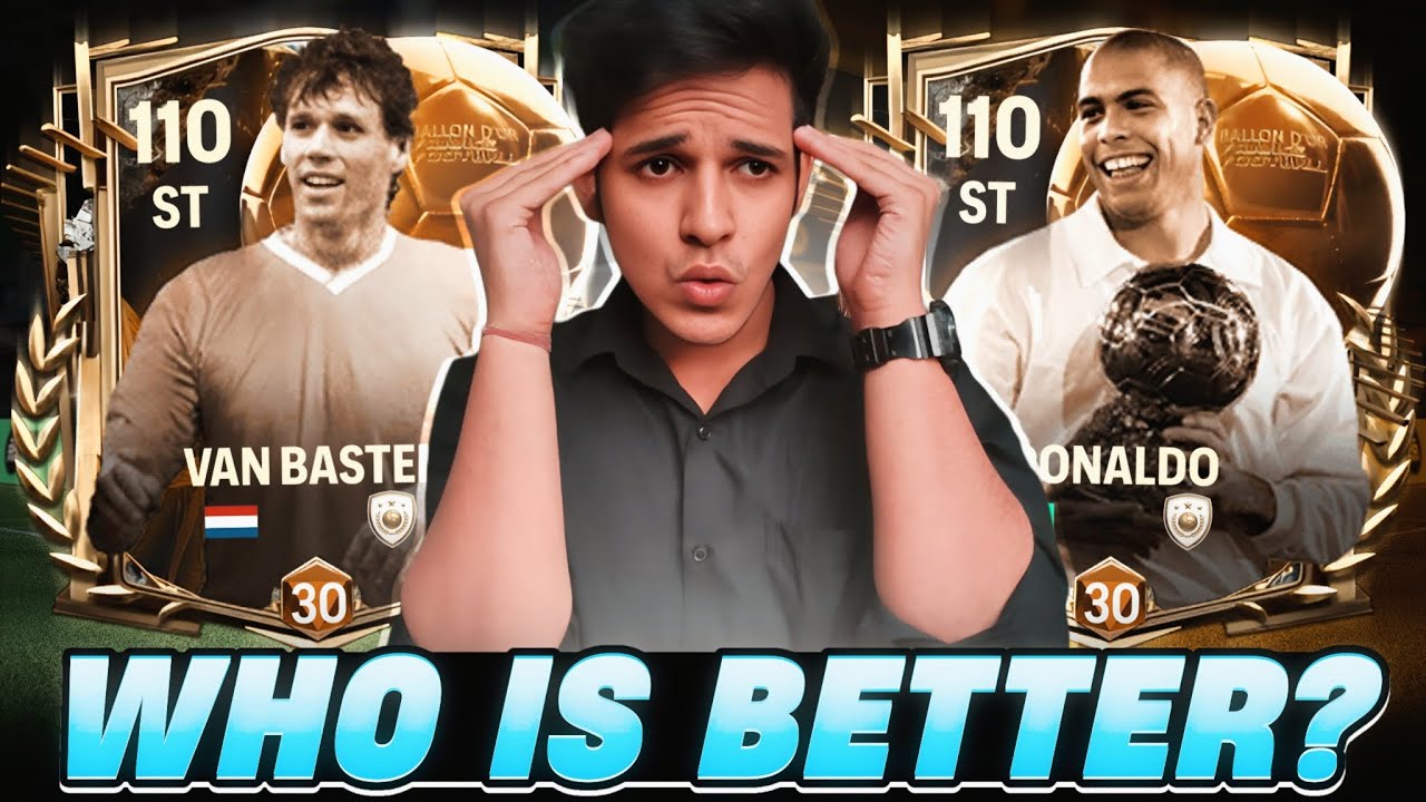 110 ovr van basten vs 110 ovr r9 || WHO IS BEST H2H ST OF FC MOBILE