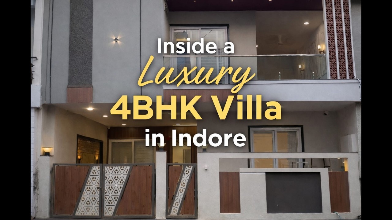Inside a Luxury 4BHK Dream Home in Indore | Complete House Tour | Vidhya Construction