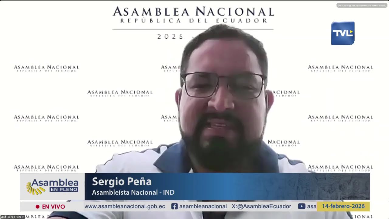 Asambleísta Sergio Peña - Sesión 070