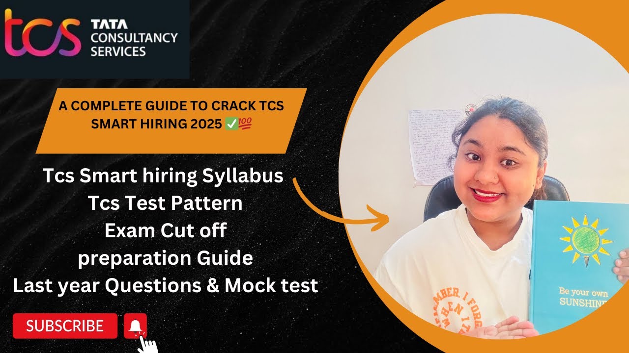 TCS Smart Hiring 2025 Syllabus| TCS Ignite/Xplore Exam preparation| How to crack Tcs exam