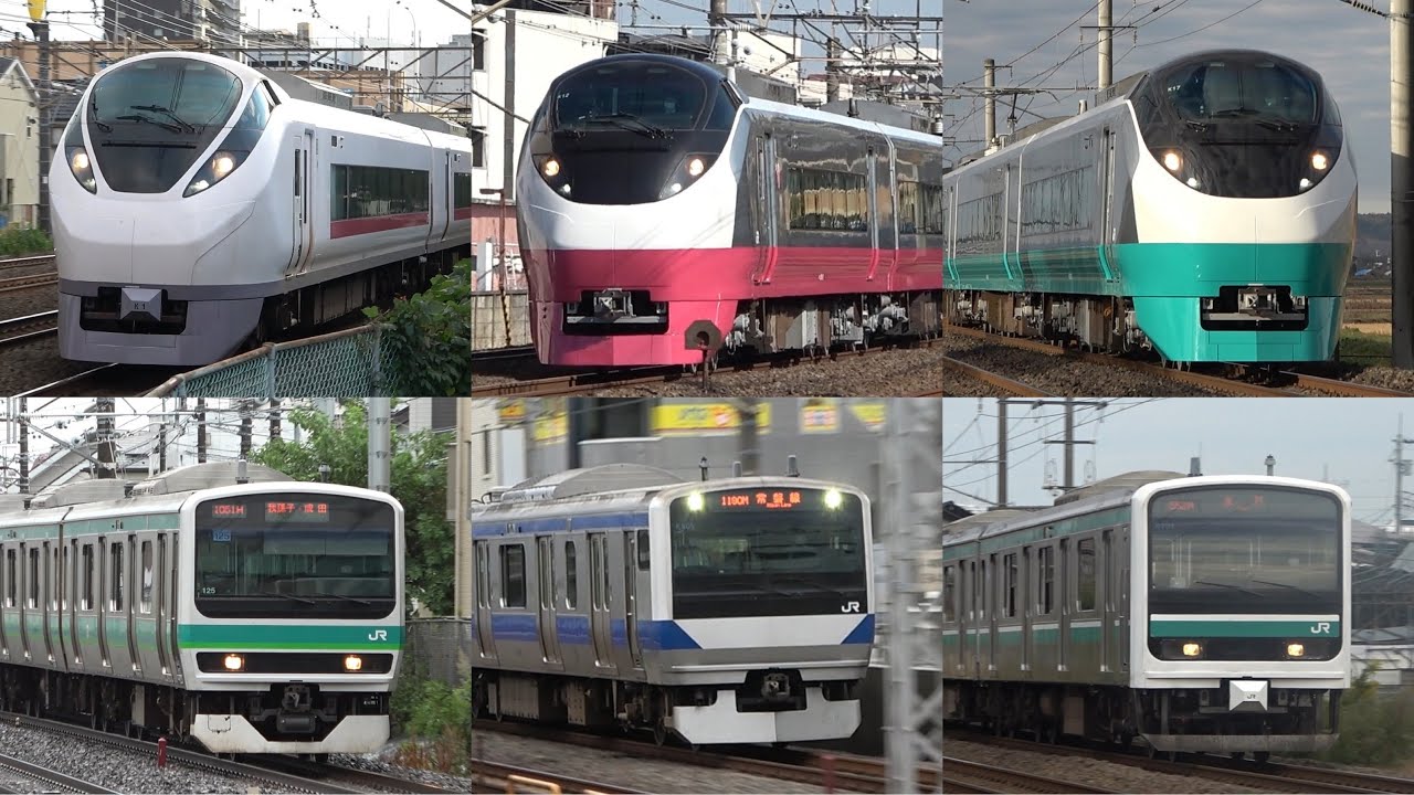 【フレッシュひたち塗装も爆走】常磐線 110km/h超限定高速通過集