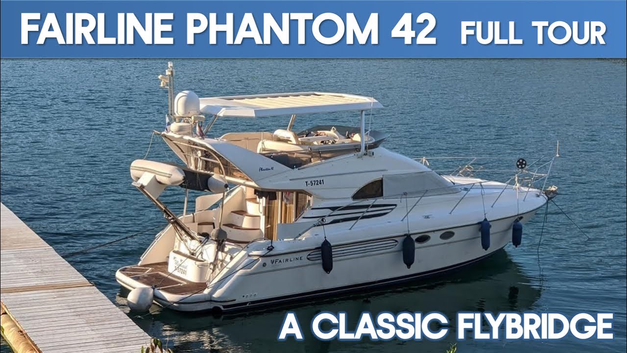 Полное прохождение Fairline Phantom 42 | The Marine Channel