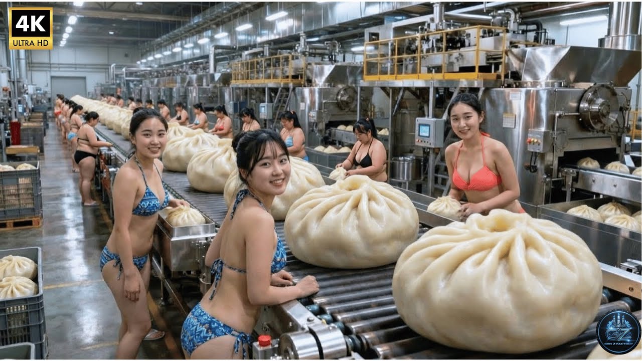 Inside Momos Factory 🥟 | Step-by-Step Process | How Momos Are Produced
