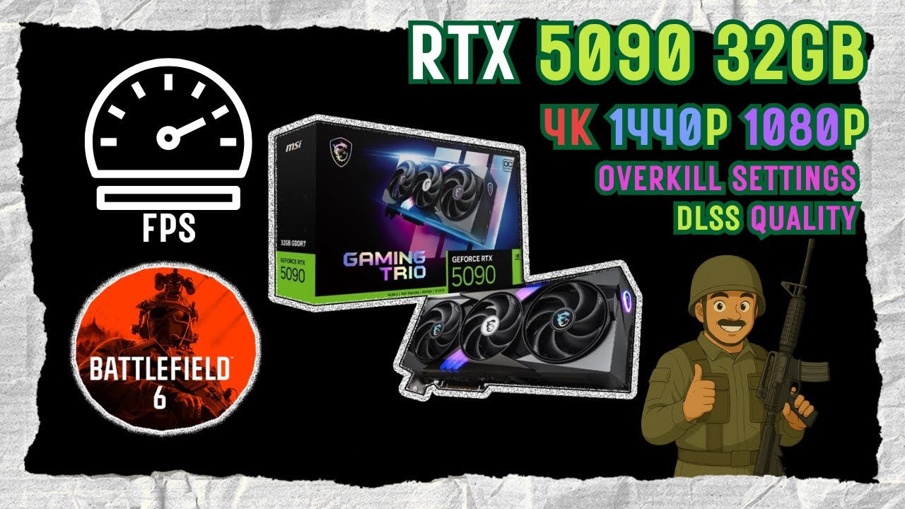 RTX 5090 | Battlefield 6 4K/1440p/1080p Benchmark & Gameplay