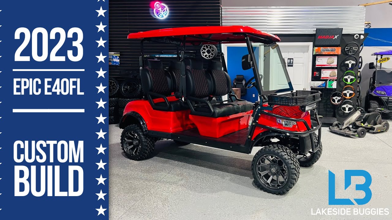 Test Drive and Review - Epic E40FL Forward Facing Golf Cart Package