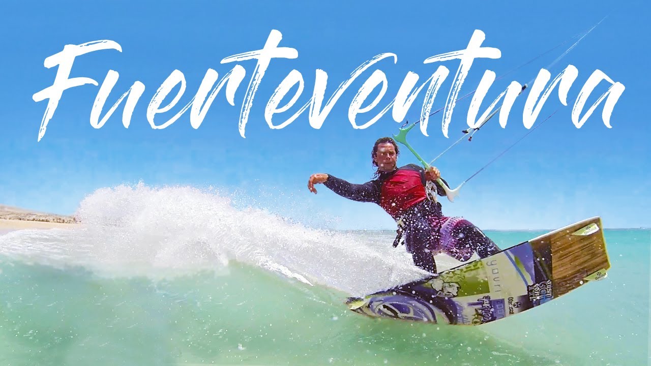 Fuerteventura 🇪🇸 Kitesurfen & Windsurfen 🏄🏼‍♂️ Sotavento Beach René Egli