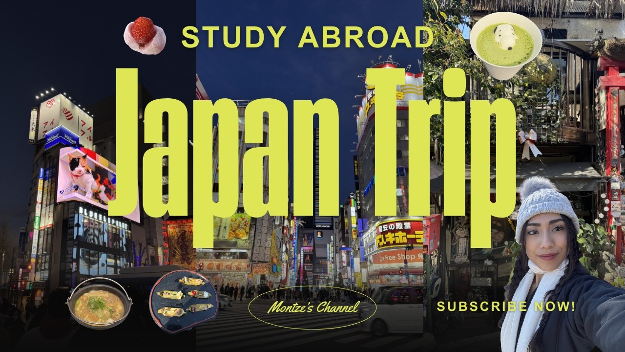 JAPAN STUDY ABROAD VLOG  | Tokyo, Kyoto, and Fukuoka #Japan #japantrip #studyabroad #vlogs #vacation