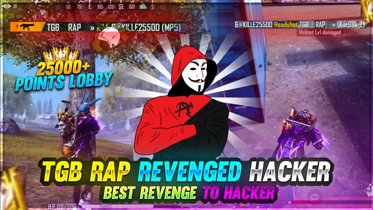 TGB RAP BEST REVENGE TO HACKER || 25000 LOOBY