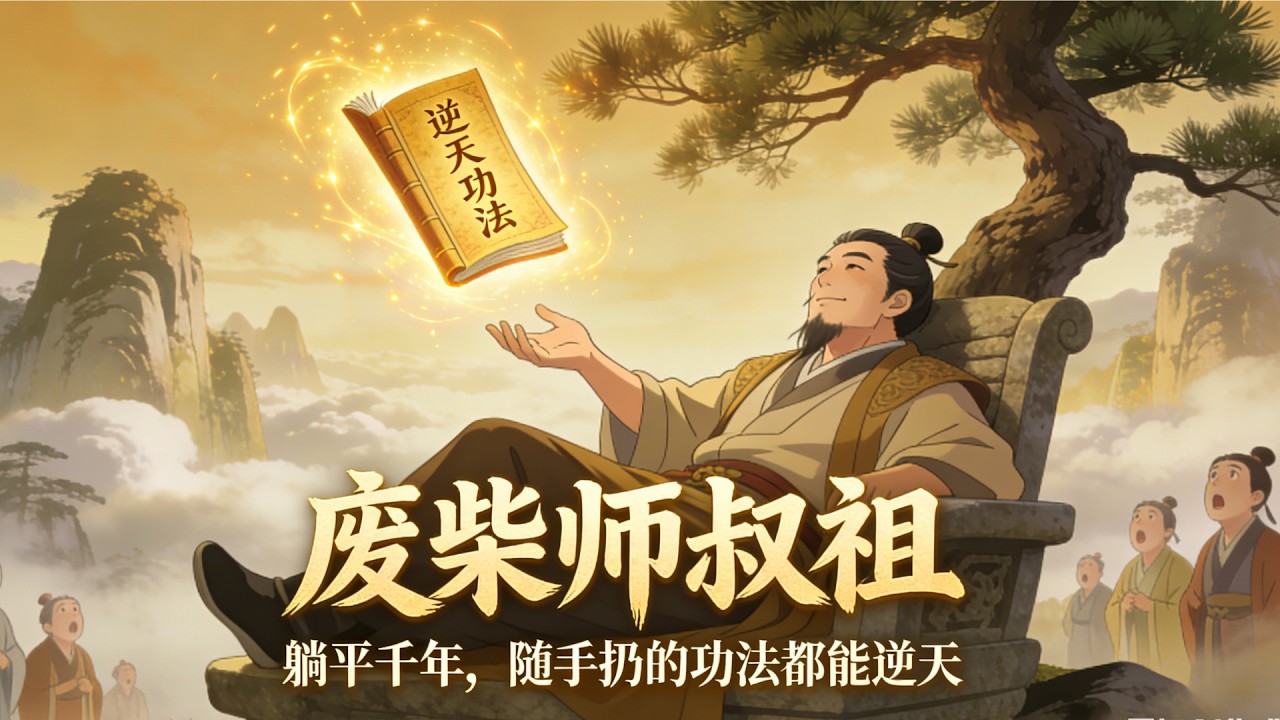 【廢柴師叔祖躺平千年，隨手扔的功法都能逆天】葉子墨穿越修仙界，淪為無法修煉的廢柴，直接在靈鸞峰躺平千年。隨手丟的功法讓侍女三年暴漲境界，護身玉簡秒殺渡劫殘魂...