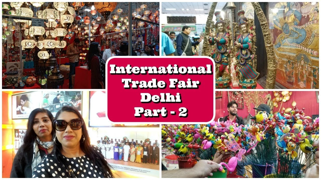 VLOG : Trade Fair Delhi -  International Stalls | Indian Mom Studio