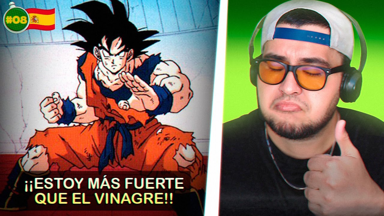 Mexi reacciona a: TODOS LOS ERRORES DE DRAGON BALL EN CASTELLANO - PARTE 8