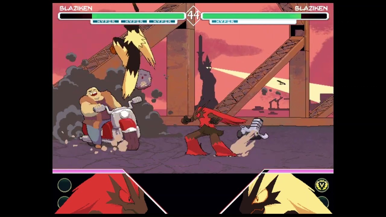 para (brownKen) vs gokai! (blackKen)