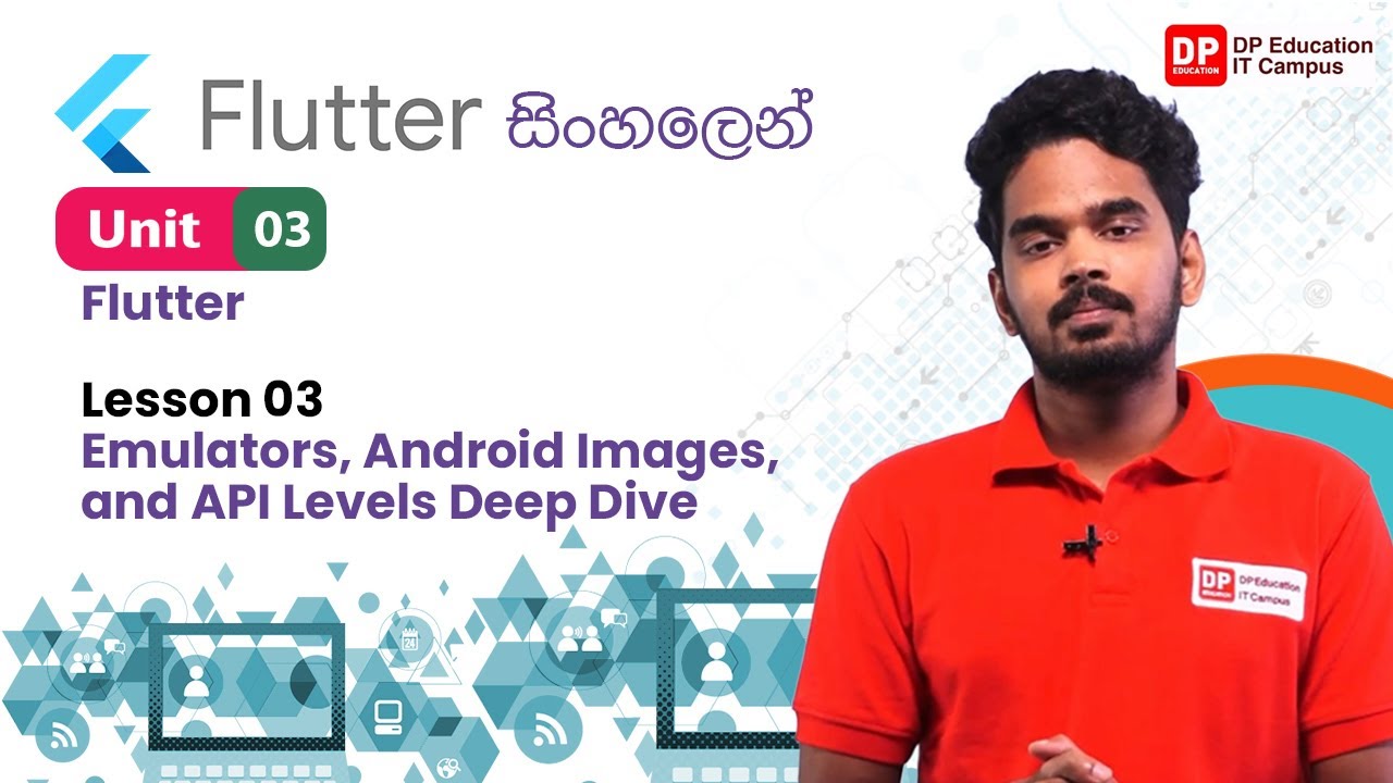 Unit 03 | Lesson 03 |  Emulators, Android Images, and API Levels Deep Dive  | Flutter