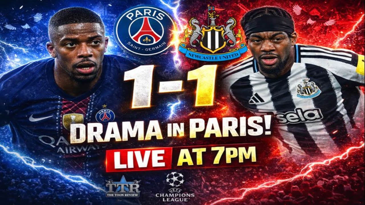 Paris Saint-Germain 1 Newcastle United 1 MATCH REVIEW! Drama in PARIS!