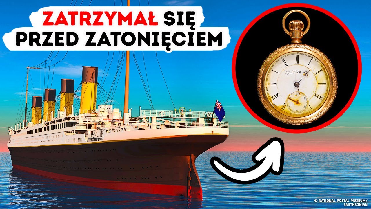 Zegarek kieszonkowy może nam sporo powiedzieć o ostatnich chwilach Titanica
