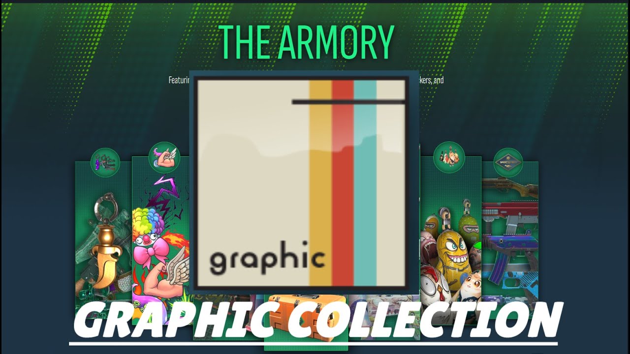 Counter Strike 2 - ''The Armory Update'' Graphic Design Collection