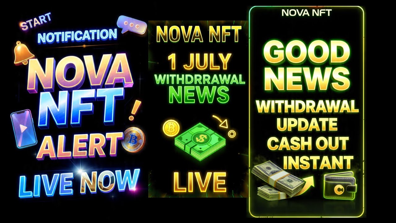 Treasure Nft Fun // Good News Nova Nft 01 July Withdrawal News Today Nova Nft Listing Start Update 