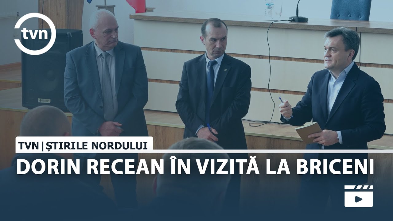 DORIN RECEAN &Icirc;N VIZITĂ LA BRICENI