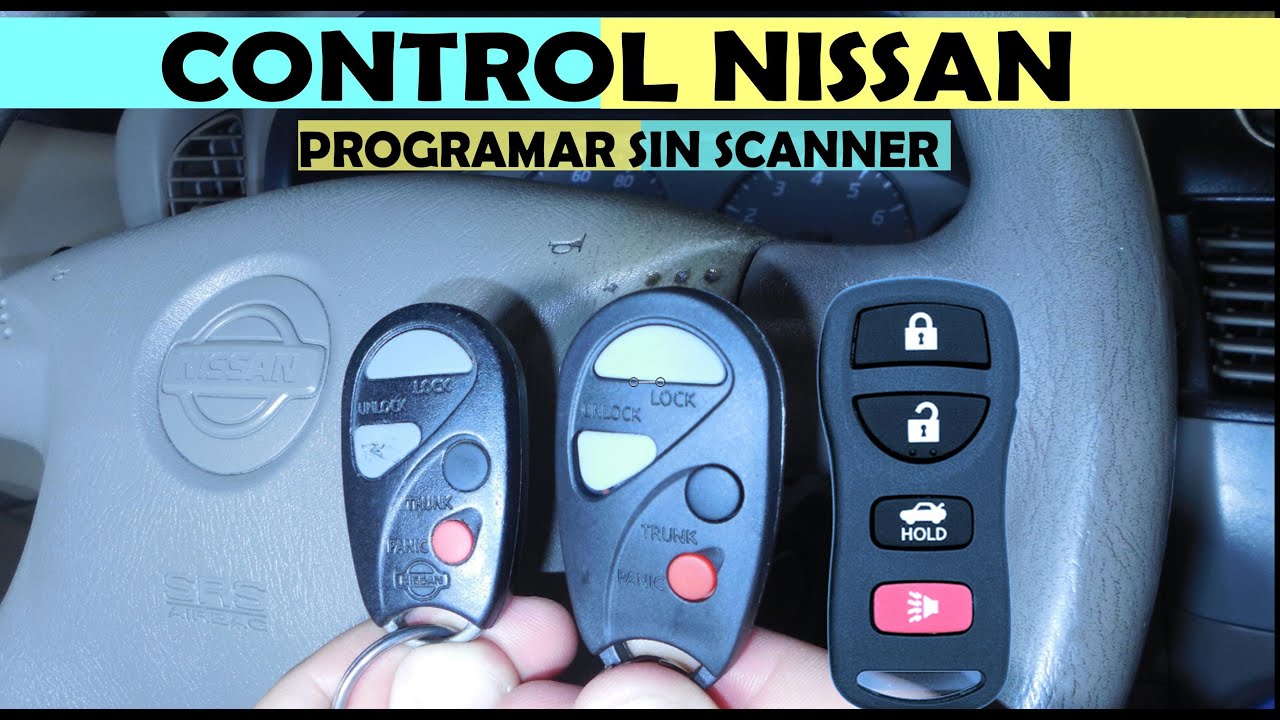 Como PROGRAMAR control de NISSAN sin scanner