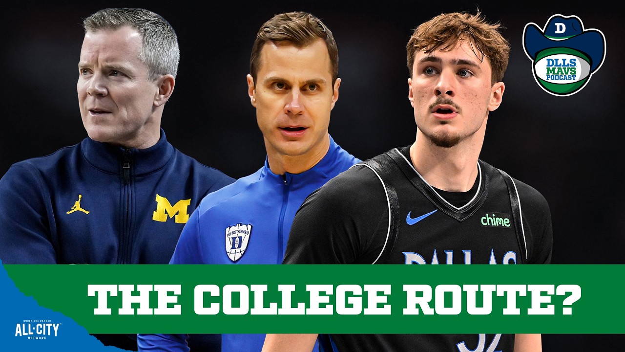 Could The Mavs Reunite Cooper Flagg With Jon Scheyer Or Nab Michigan's Dusty May?