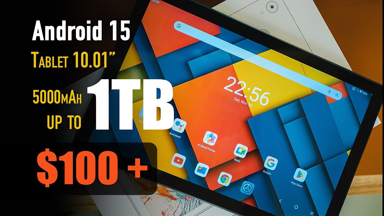 Обзор Android-планшета URAO C107 (2025) | 24 ГБ ОЗУ, Android 15, Wi-Fi 6 и быстрая зарядка