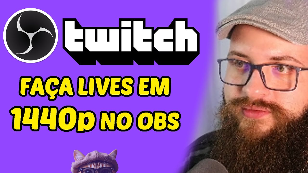 FA&Ccedil;A LIVES EM 1440p/2K NA TWITCH - APRENDA AGORA!