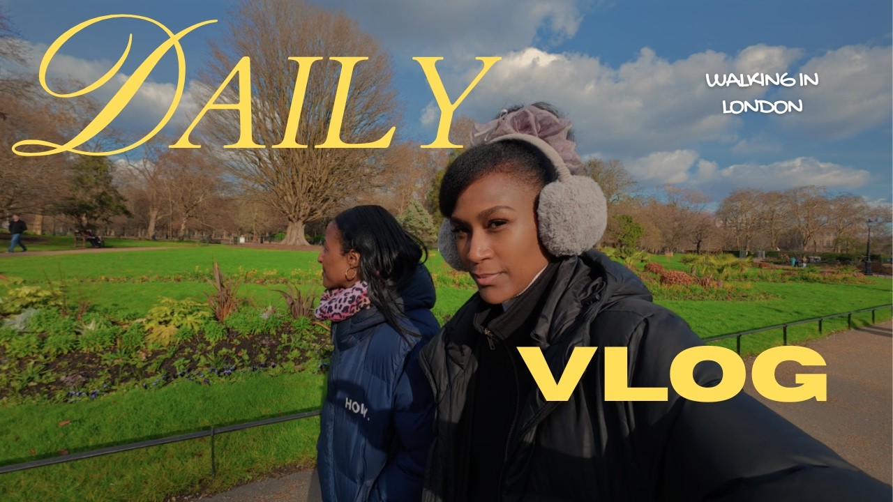 London Vlog | Taking a Stroll in Hyde Park | Valentine's Day