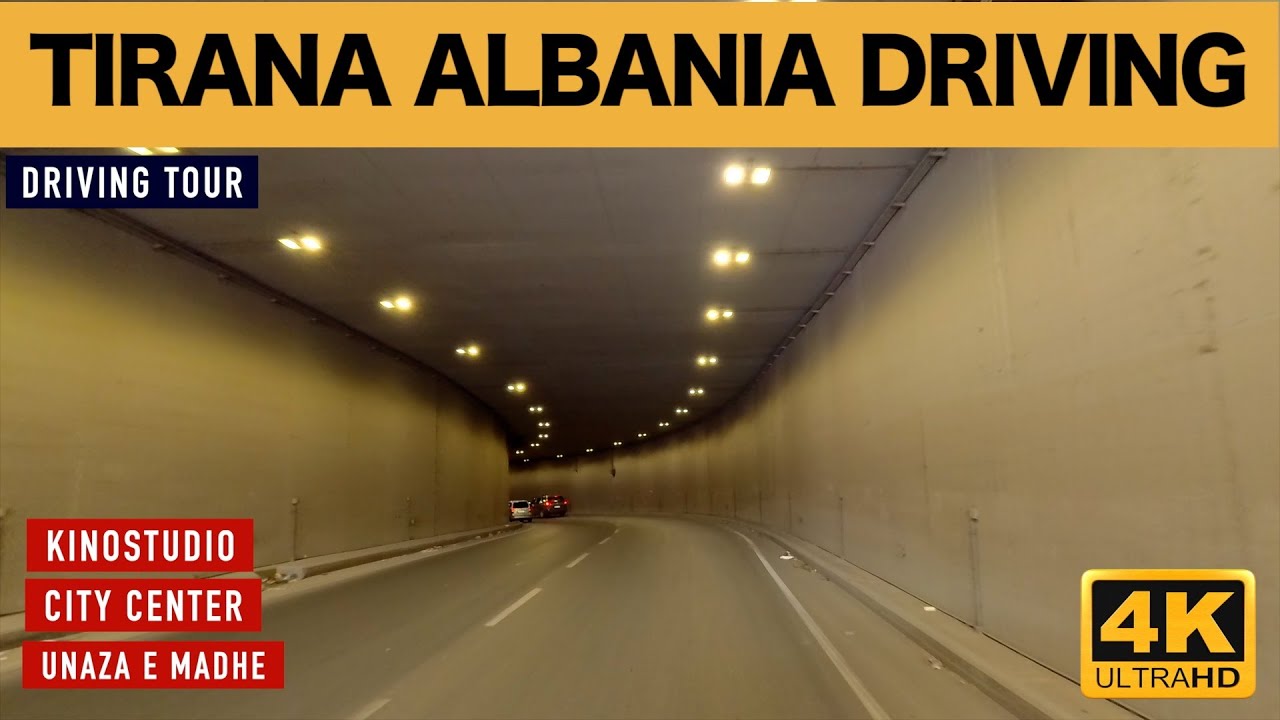 TIRANA [4K] DRIVING AROUND THE CAPITAL OF ALBANIA 🚘 CITY SOUND 🚦 NO MUSIC 🎵 SEPTEMBER 2024