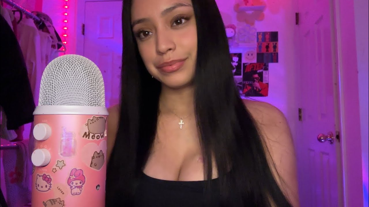 ASMR - Gum Chewing & Whispers 👄