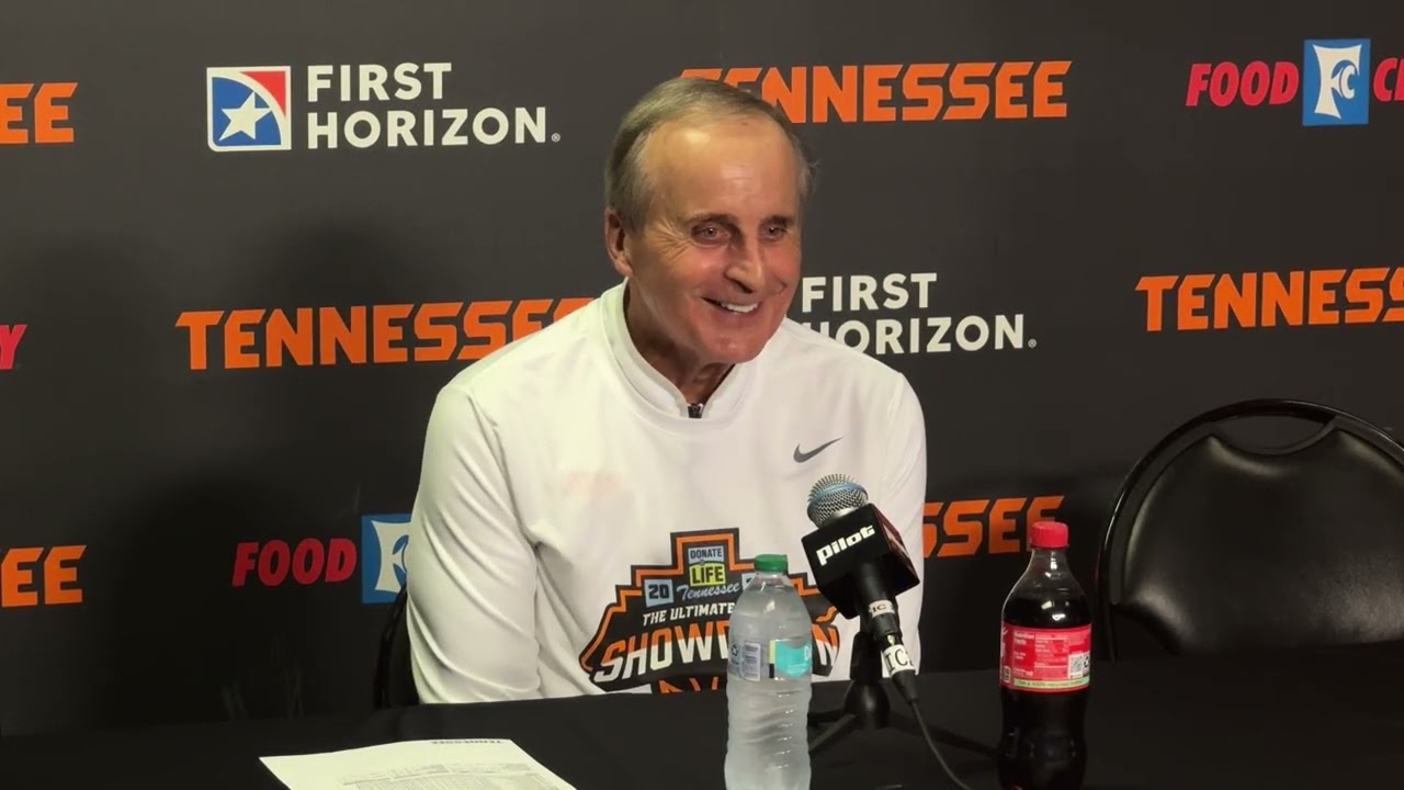 Tennessee HC Rick Barnes Reacts to Vanderbilt Loss, Talks Ja'Kobi Gillespie's Game and Senior Day