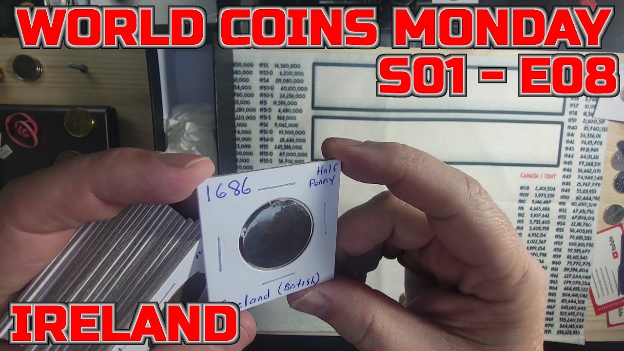 World Coins Monday S01 - E08 - Ireland Coins Personal Collection