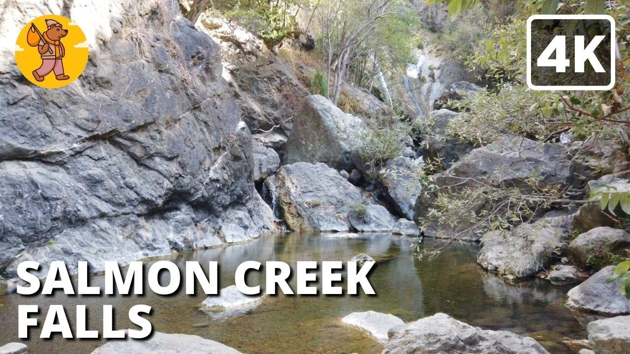 Salmon Creek Falls Hiking Tour | {4k} 🔊 Binaural Sound