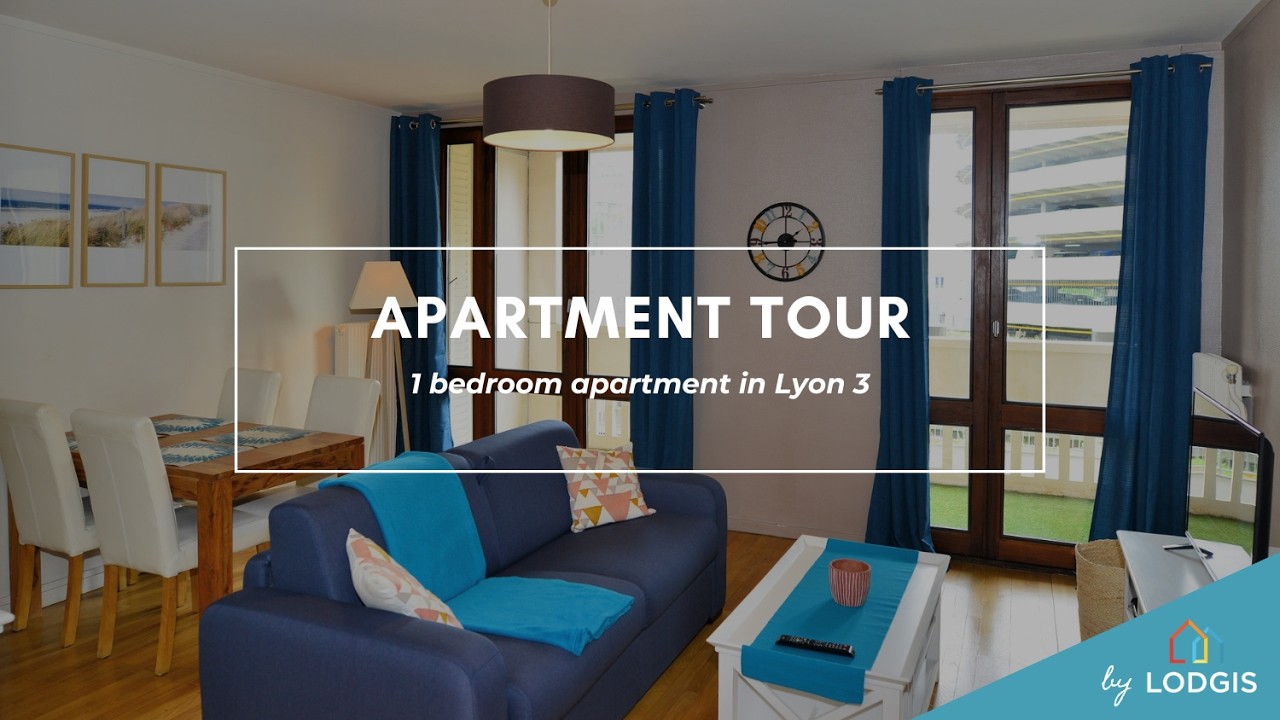 ✅ Location meublée à Lyon 3 La Part-Dieu ✨ 2 pièces (50.2m²) en vidéo 🔎 Réf. 2L323729