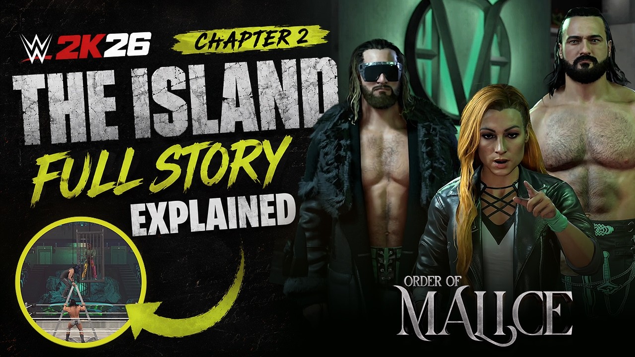 WWE 2K26 The Island, глава 2: полный разбор сюжета