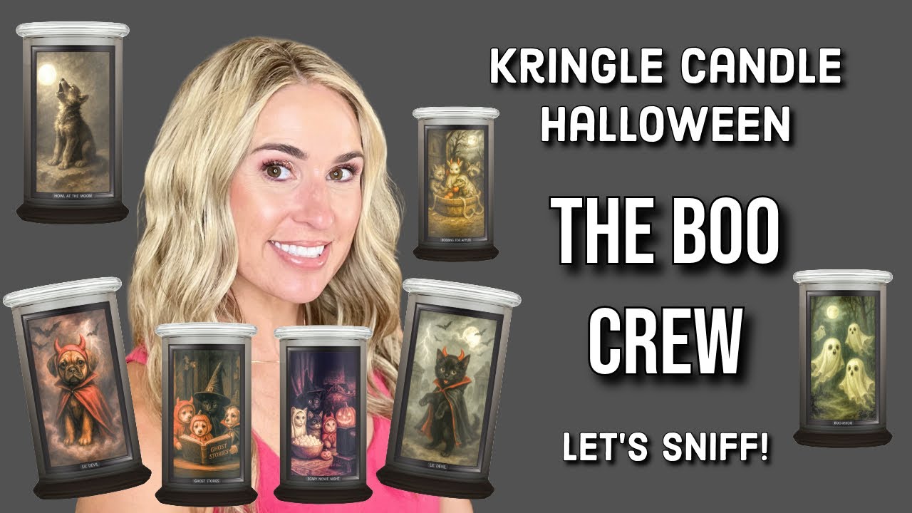 KRINGLE CANDLE HALLOWEEN PART 2: Meet “The Boo Crew” | Available August 15th 12 PM EST