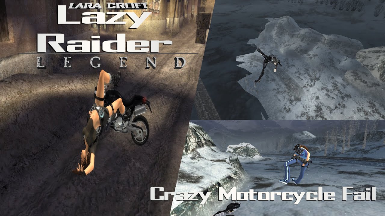 Lazy Raider: Legend-Crazy Motorcycle Fail