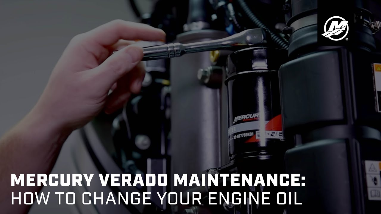 Mercury Verado Maintenance: How to Change Your Engine Oil