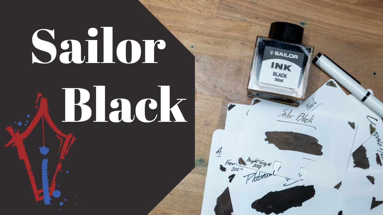 Sailor Black: One Top Tier Black Ink!