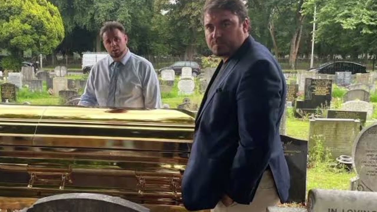 Luxury Goodbye: Traveller King Buried in Golden Coffin After Epic Rolls Royce Tour