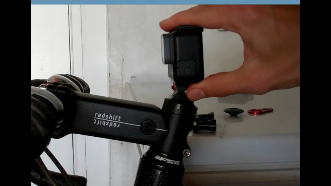 GoPro bike mount update! Secure stem cap mounting!