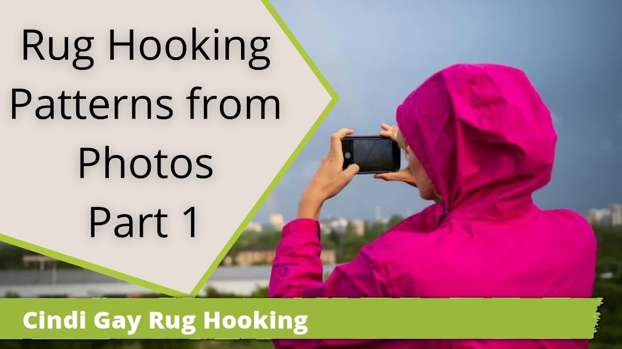 Rug Hooking Pattern from Photo #1