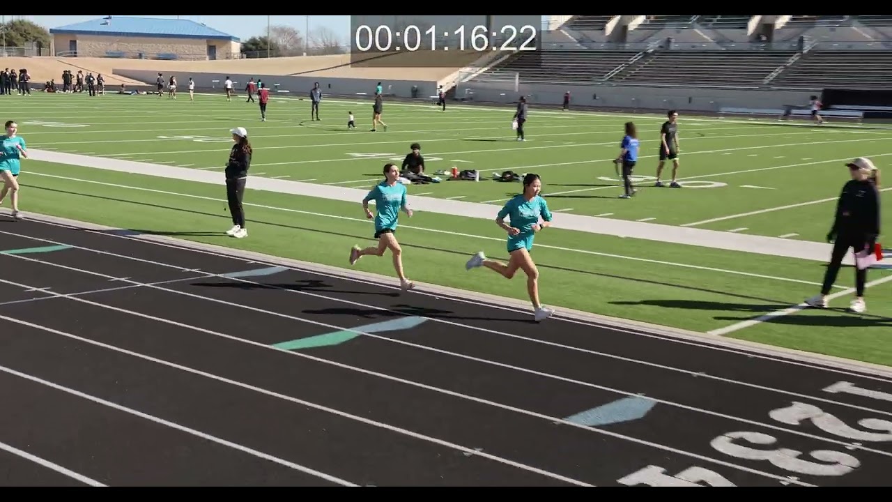 PISD Tri Meet Girls 800M Heats